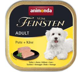 ANIMONDA VOM FEINSTEN ADULT TURKEY WITH CHEESE - WET DOG FOOD - 150G