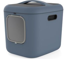 ROTHO BIALA XL BLUE - CAT LITTER BOX