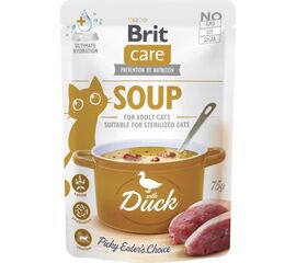 BRIT CARE SOUP DUCK - SOUP FOR CAT - 75G