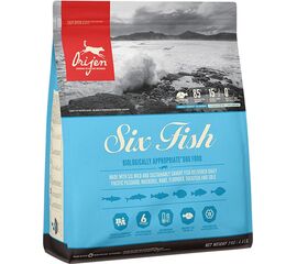 ORIJEN SIX FISH - DRY DOG FOOD - 2KG