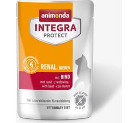 ANIMONDA INTEGRA PROTECT RENAL NIEREN WITH BEEF - WET FOOD FOR CATS - 85G