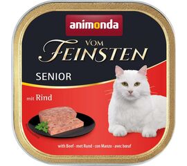 ANIMONDA VOM FEINSTEN SENIOR BEEF - WET CAT FOOD - 100G