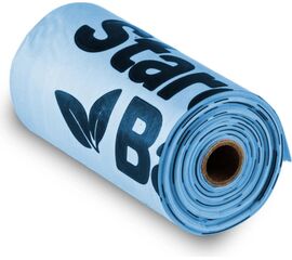 STARCH BAG STARCHBAG BIO COMPOSTABLE POOP BAGS LIGHT BLUE – 1X15 PCS