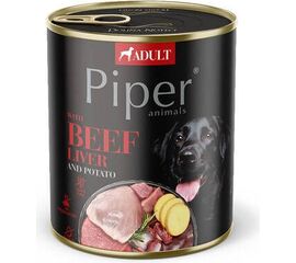 DOLINA NOTECI PIPER WITH BEEF LIVER AND POTATOES - WET DOG FOOD 800 G