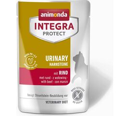 ANIMONDA INTEGRA PROTECT URINARY STRUVITE WITH BEEF - WET FOOD FOR CATS - 85G