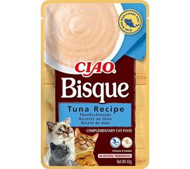 INABA CIAO BISQUE TUNA - CAT TREATS - 12X40G