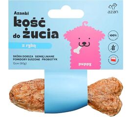 BRIT AZANKI COD BONE WITH PROBIOTIC PUPPY IN FISH SHAPE – DOG TREAT – 12 CM