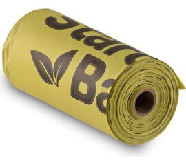 STARCH BAG - DOG POOP BAGS -  1 X 15 PCS