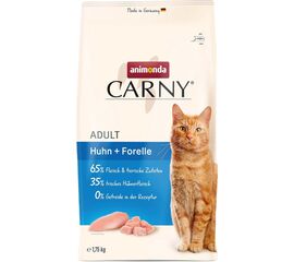 ANIMONDA CARNY ADULT CHICKEN WITH TROUT - DRY CAT FOOD - 1,75KG