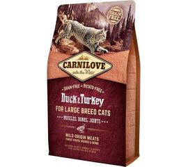 CARNILOVE CAT DUCK & TURKEY FOR LARGE BREED 2KG