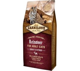 CARNILOVE CAT REINDEER ENERGY&OUTDOOR 6KG
