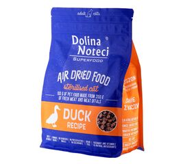 DOLINA NOTECI SUPERFOOD STERILISED DUCK - DRY CAT FOOD - 1 KG