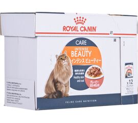 ROYAL CANIN INTENSE BEAUTY WET CAT FOOD CHUNKS IN SAUCE 12X85 G