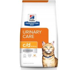 HILL'S PRESCRIPTION DIET FELINE C/D URINARY CARE MULTICARE DRY CAT FOOD CHICKEN 8 KG