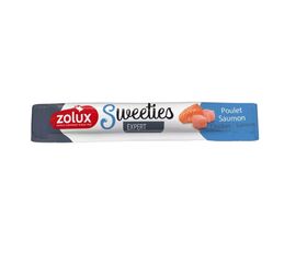 ZOLUX SWEETIES SALMON AND CHICKEN - DOG TREAT - 14G
