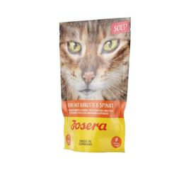 JOSERA CHICKEN SOUP WITH CARROTS AND SPINACH - WET CAT FOOD - 70 G