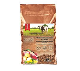 O'CANIS PREMIUM BEEF WITH MILLET, POTATOES, AND RED BEETROOT - DRY DOG FOOD - 12KG