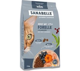 BOSCH SANABELLE ADULT PSTRĄG SUCHA KARMA DLA KOTÓW 8KG