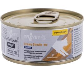 TROVET ASD URINARY STRUVITE WITH CHICKEN - WET CAT FOOD - 100 G