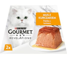 PURINA NESTLE PURINA GOURMET REVELATIONS CHICKEN - WET CAT FOOD - 2X57 G