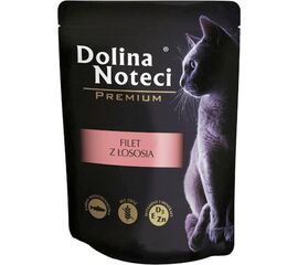 DOLINA NOTECI PREMIUM SALMON FILLET - WET CAT FOOD - 85G