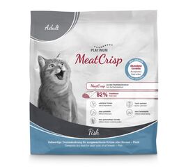 PLATINUM MEATCRISP ADULT FISH - DRY CAT FOOD - 400G