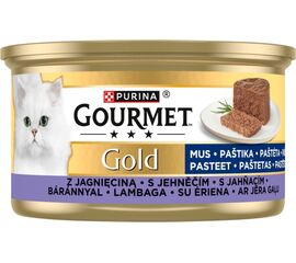PURINA NESTLE PURINA GOURMET GOLD MOUSSE WITH LAMB - WET CAT FOOD - 85G