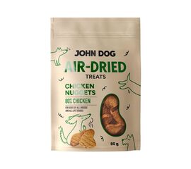 JOHN DOG AIR-DRIED CHICKEN NUGGETS - DOG TREAT - 80G