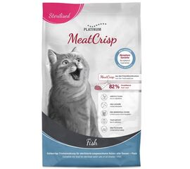 PLATINUM MEATCRISP STERILISED FISH - DRY CAT FOOD - 3KG