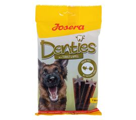 JOSERA DENTIES TURKEY WITH APPLE - DOG TREAT - 180G