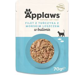 APPLAWS NATURAL CAT FOOD TUNA WITH SEA BREAM - WET CAT FOOD - 70G