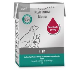 PLATINUM MENU ADULT FISH - WET DOG FOOD - 185G