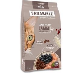 BOSCH SANABELLE SENSITIVE WITH LAMB - DRY CAT FOOD - 2KG