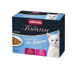 ANIMONDA VOM FEINSTEN KITTEN RAFFINESSE IN SAUCE - WET CAT FOOD - 8X85G