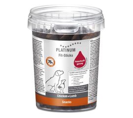 PLATINUM FIT-STICKS CHICKEN+LAMB - DOG TREAT - 300G