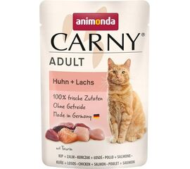 ANIMONDA CARNY ADULT CHICKEN AND SALMON - WET CAT FOOD - 85G