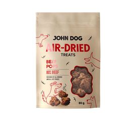 JOHN DOG AIR-DRIED BEEF POPS - DOG TREAT - 80G