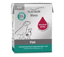 PLATINUM MENU ADULT FISH - WET DOG FOOD - 375G