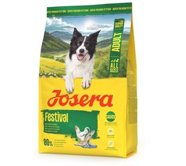 JOSERA ADULT FESTIVAL SALMON & CHICKEN - DRY DOG FOOD - 900G