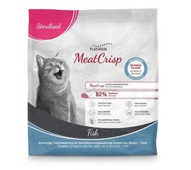 PLATINUM MEATCRISP STERILISED FISH - DRY CAT FOOD - 400G