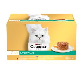 PURINA NESTLE PURINA GOURMET GOLD SAVOURY CAKE - WET CAT FOOD - 48X85G
