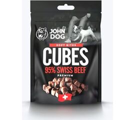 JOHN DOG SOFT BITES CUBES BEEF 95%  - DOG TREAT - 120G