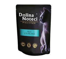 DOLINA NOTECI PREMIUM TUNA FILLET IN SAUCE - WET CAT FOOD - 85 G