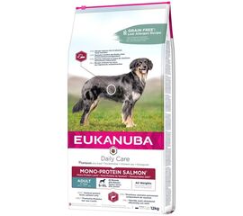 EUKANUBA DAILY CARE ADULT MONO PROTEIN SALMON - DRY DOG FOOD - 12 KG