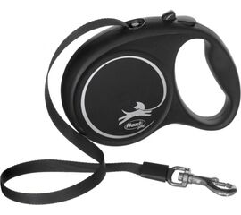 FLEXI BLACK DESIGN M 5 M DOG RETRACTABLE LEAD