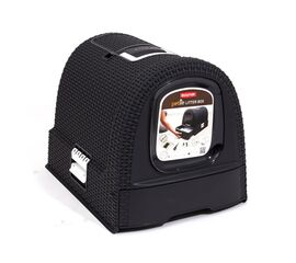 CURVER CAT LITTER BOX - BLACK