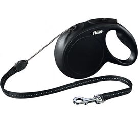 FLEXI NEW CLASSIC 8 M BLACK DOG RETRACTABLE LEAD