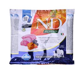 FARMINA N&D PUMPKIN LAMB&BLUEBERRY AD MED&MAXI 100G