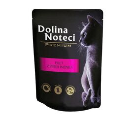 DOLINA NOTECI PREMIUM TURKEY BREAST FILLET WITH GRAVY - WET CAT FOOD - 85 G