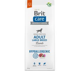 BRIT CARE HYPOALLERGENIC ADULT LARGE BREED LAMB - DRY DOG FOOD - 12 KG